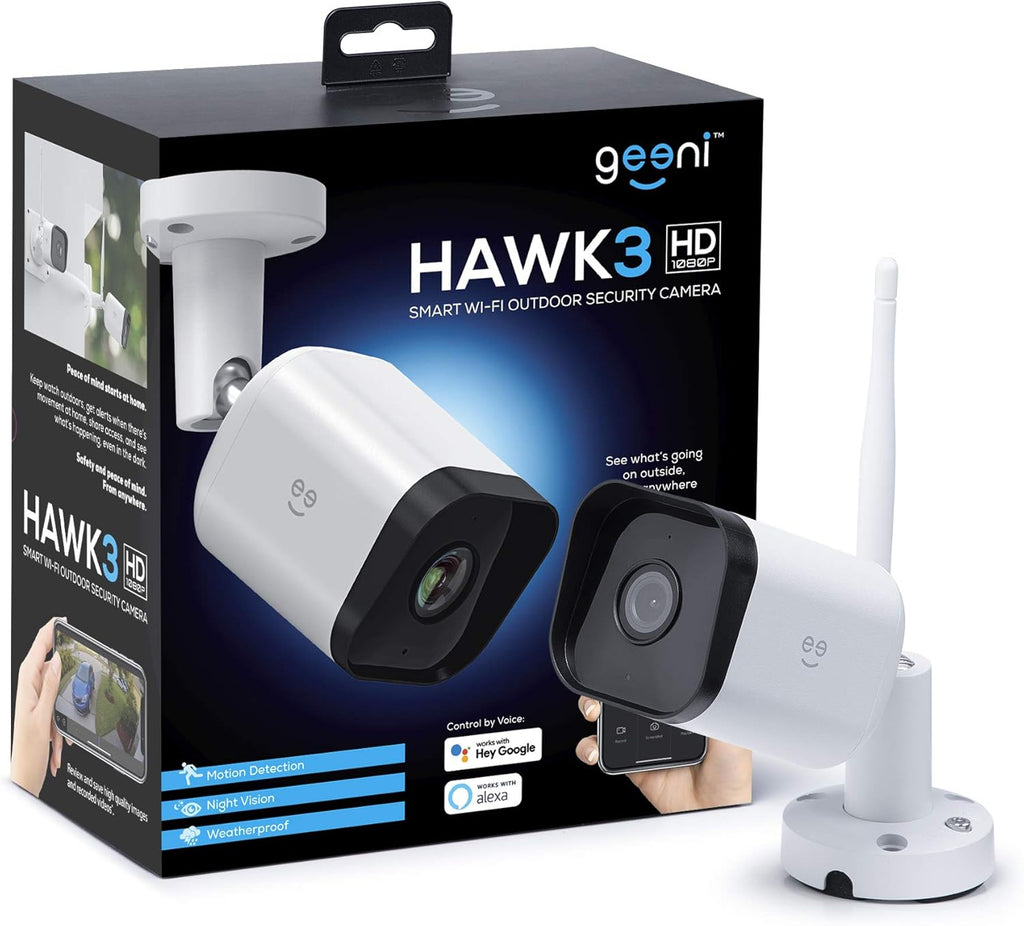 HD 1080p Outdoor Security Camera with Night Vision and Motion Detection F675465