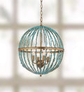 Blue Cage Chandelier T406199