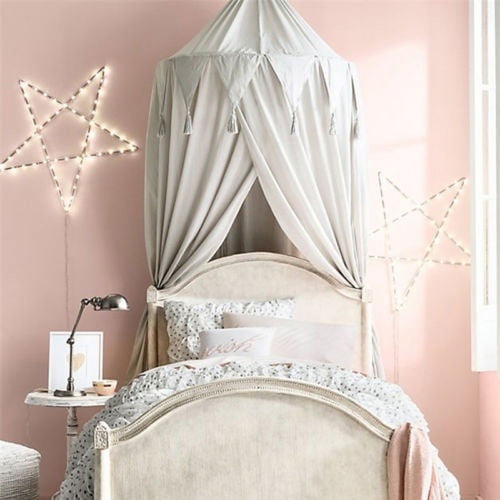 Cotton Round Dome Baby Bed Canopy Mosquito Net B56253
