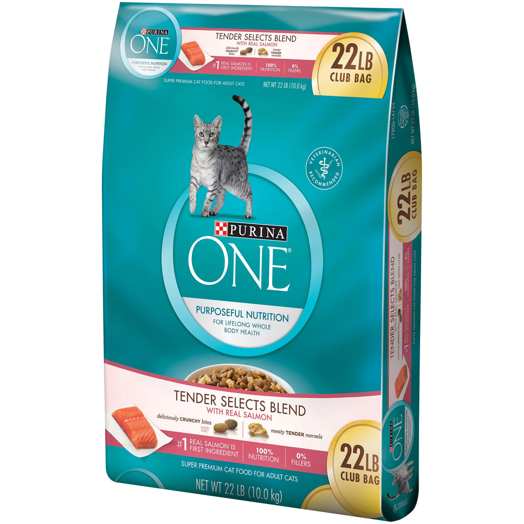 22 lb. Cat Food with Real Salmon S19915
