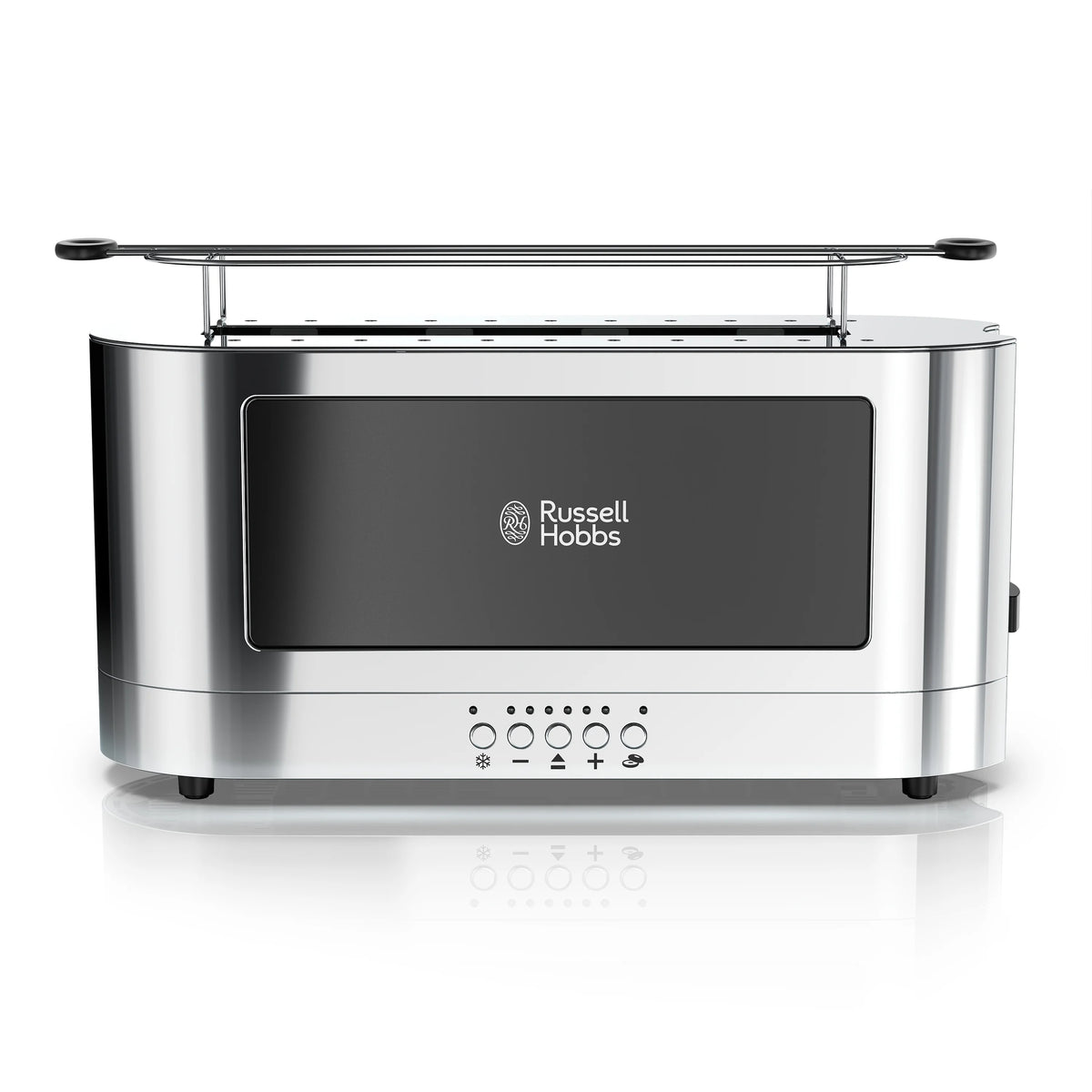 Black & Silver 2-Slice Long Toaster U428