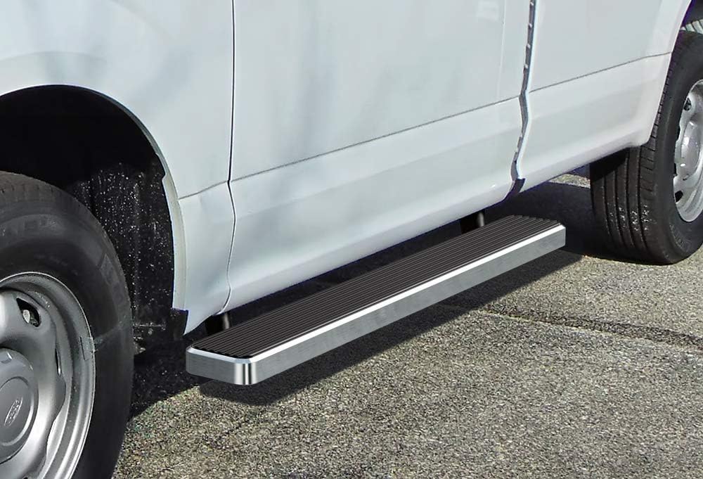 Black Powder Coated Running Boards T1836
