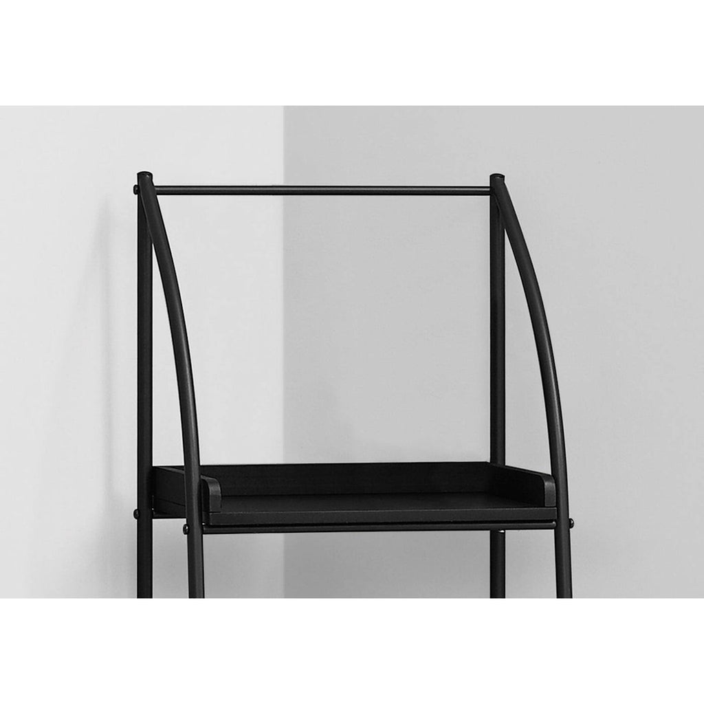 Black Metal Bookcase D1438