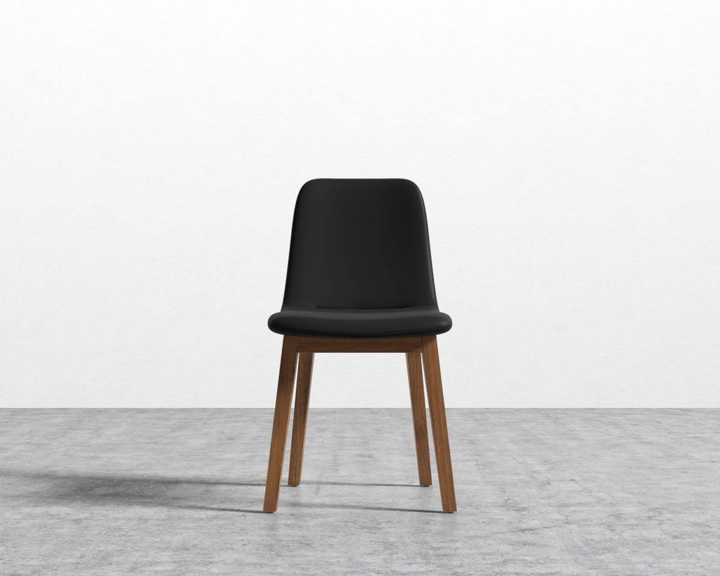 Black Leather Dining Chair N871636