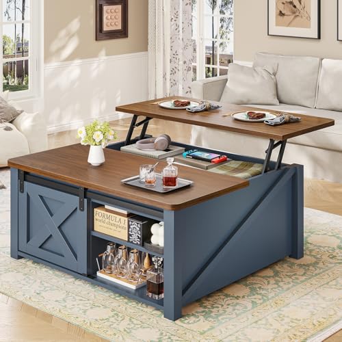 31.5" Lift Top Coffee Table with Storage L828