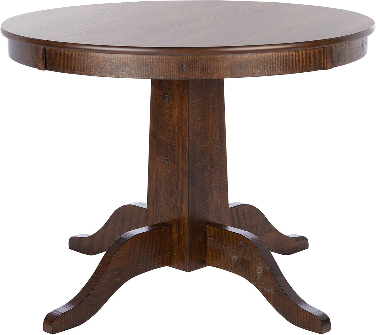 Rustic Café Brown Round Dining Table F850716