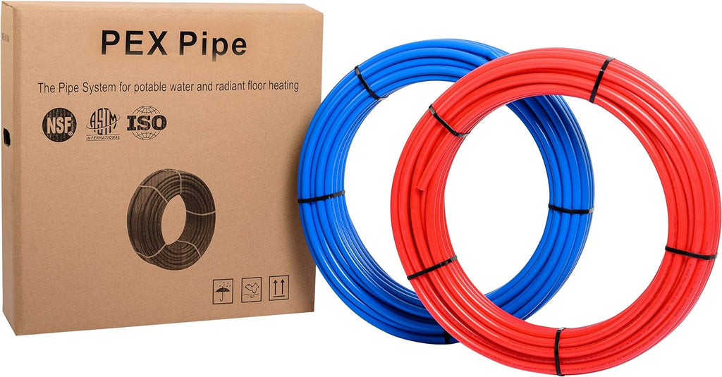 Pex-b Pipe/Tubing 1/2 inch 200 ft Pack of 2 J3271
