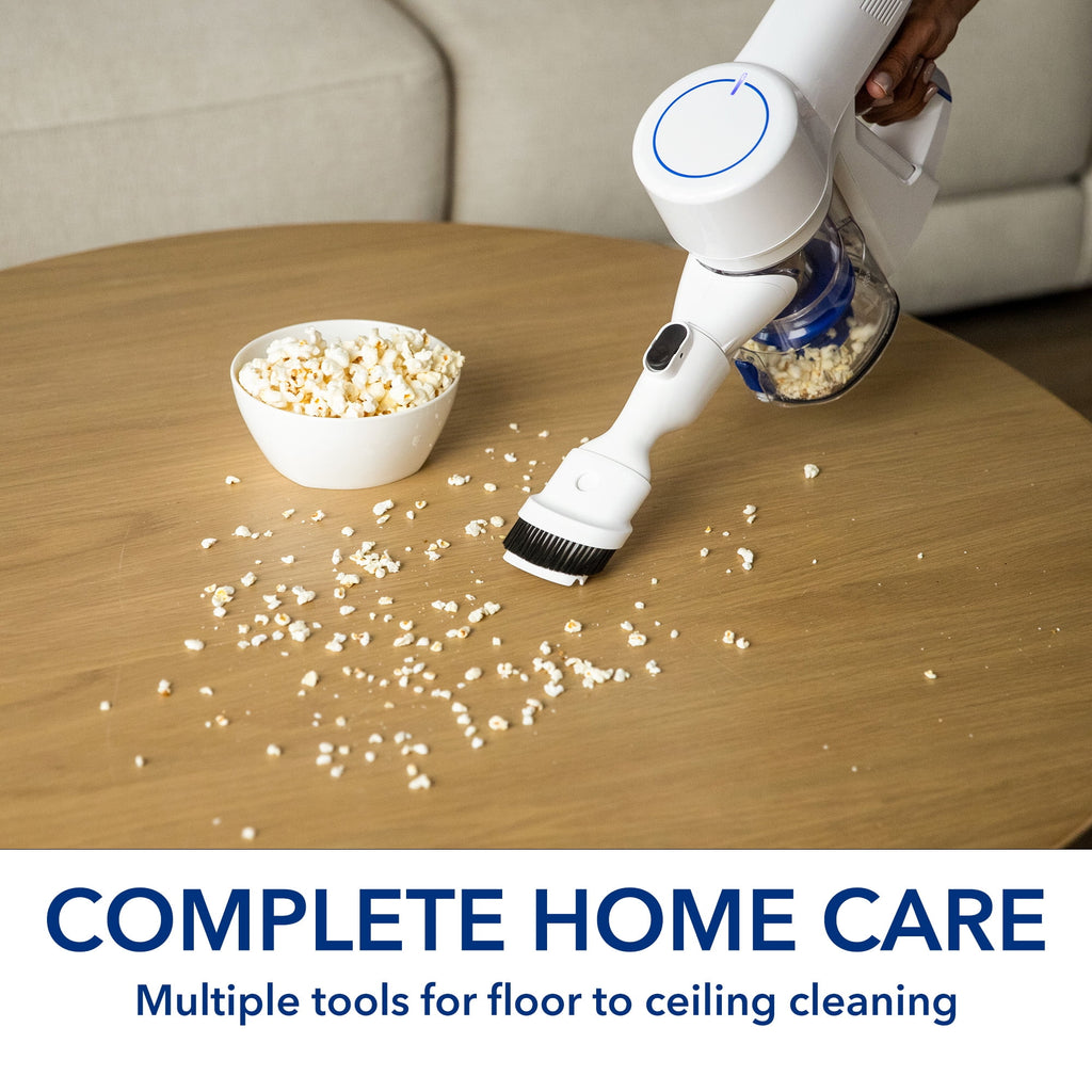 Cordless Stick Vacuum with HEPA Filtration and LED Headlight Q2470