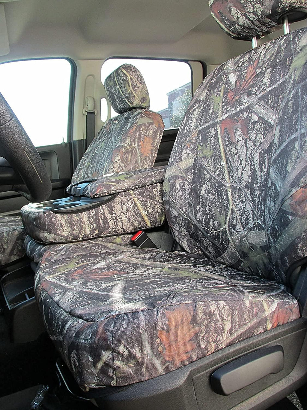 X7 Gray Twill Truck Seat Covers K832