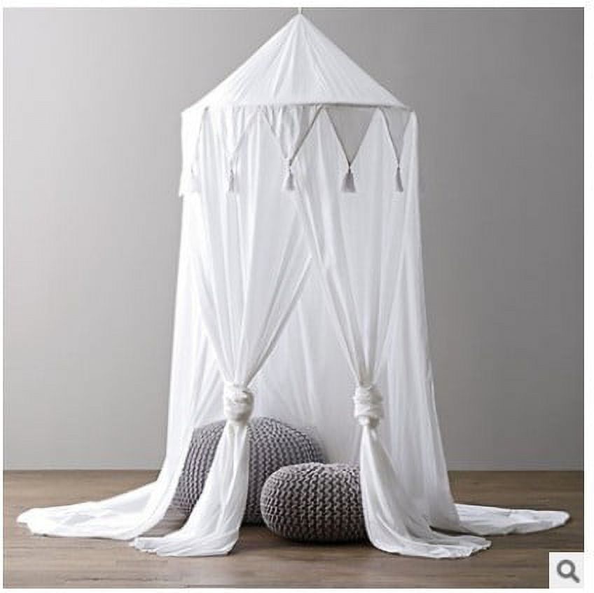 Cotton Round Dome Baby Bed Canopy Mosquito Net B56253