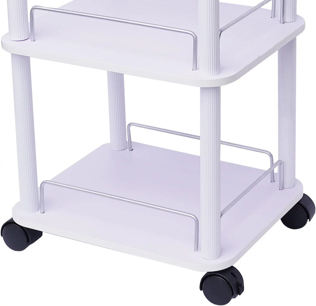 3-Tier Rolling Salon Trolley Cart U10322
