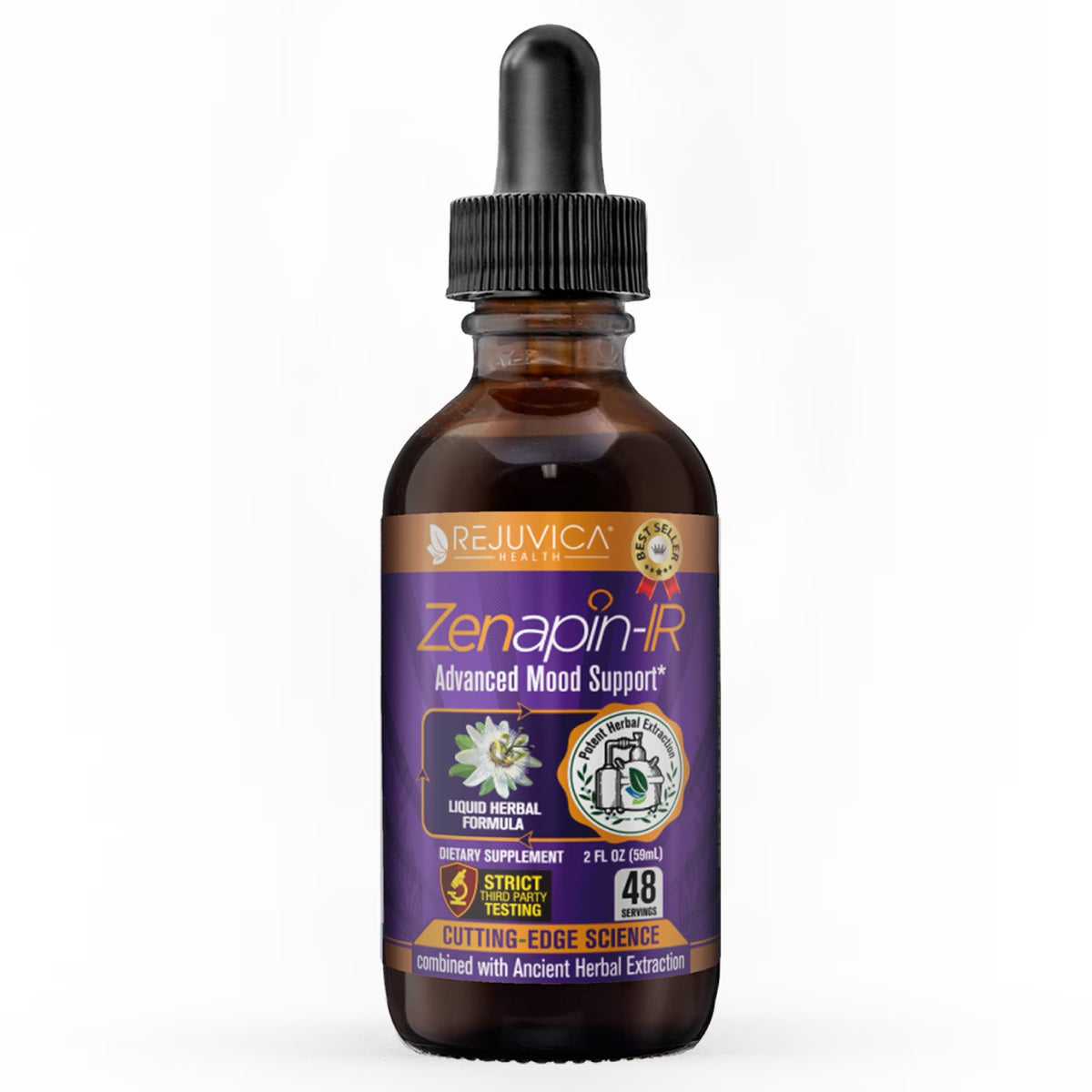 Liquid Calming Remedy with Kava Kava, Ashwagandha, Passionflower, B-Vitamins K33885