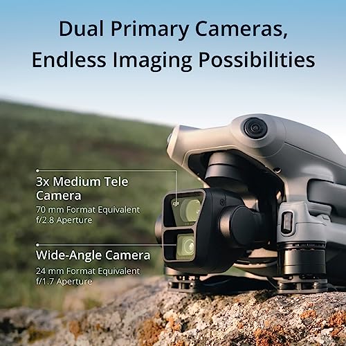 Drone with Dual Primary Cameras, 46-Min Max Flight Time, 48MP Photos G3156