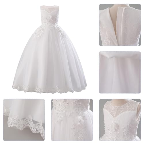 Long Lace Tulle Maxi Dress Q592743