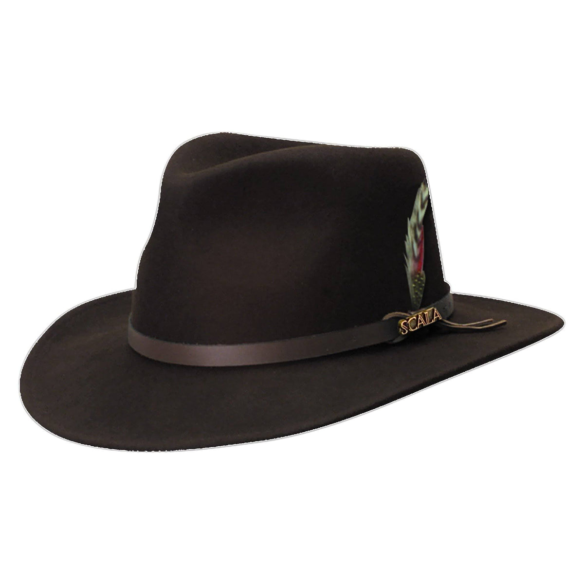 Crushable Felt Outback Hat U4146