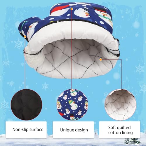 4PCS Christmas Oven Mitts and Potholders Set N197