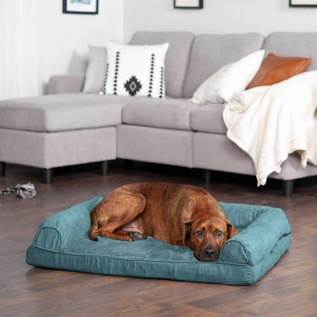 Quilted Sofa Dog Bed F5652