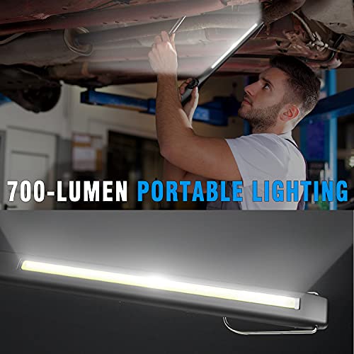 700 Lumens Foldable Rechargeable Magnetic COB LED Work Light V86664