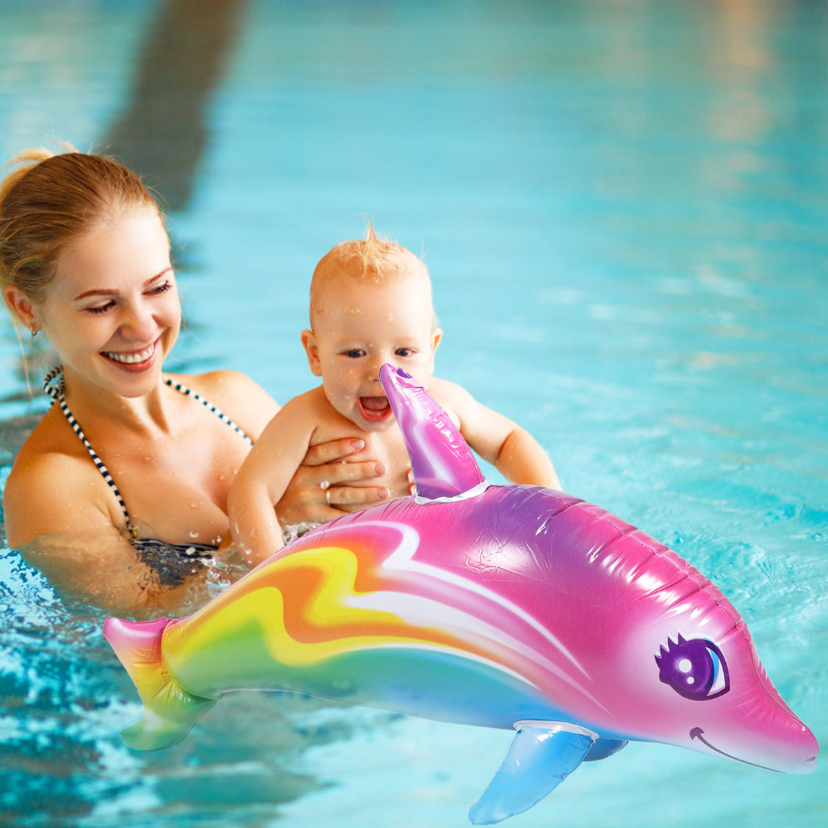 2pcs Inflatable Dolphin Toys V981