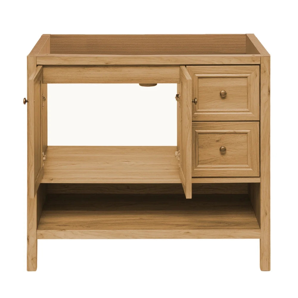 Natural Oak Bathroom Vanity T7223