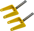 2PK Front Caster Yoke Replacement for Mowers 11x4x5 Tire O50505