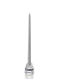 Set of 144 Light Gray Taper Candles H11302
