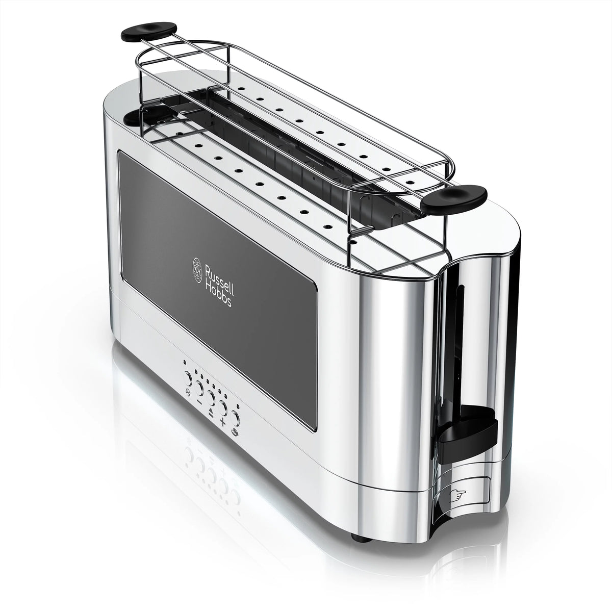 Black & Silver 2-Slice Long Toaster U428