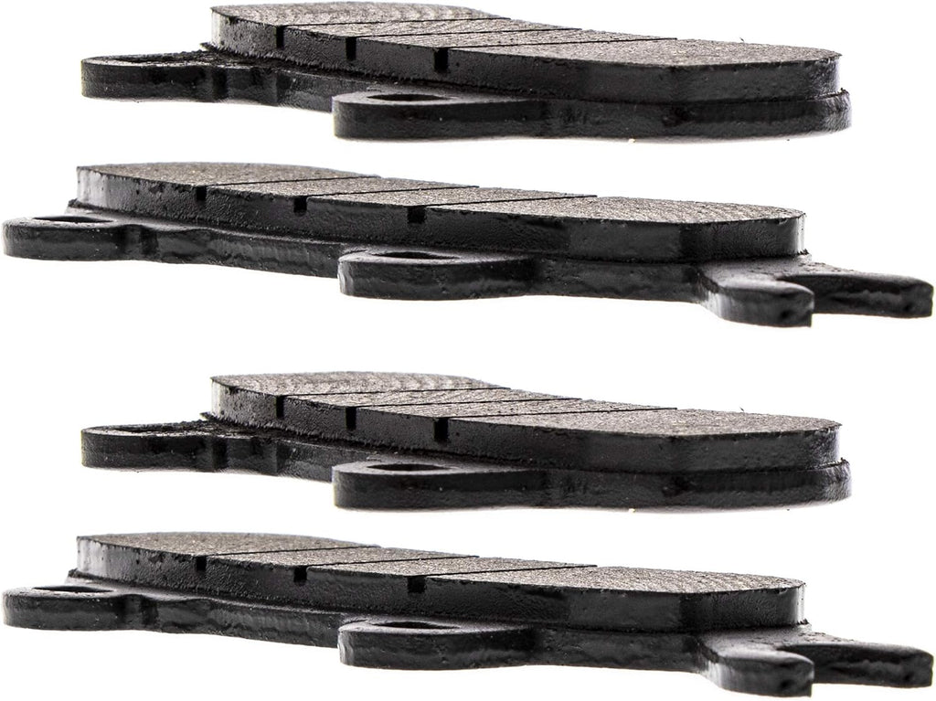 Front Rear Right Brake Pad Set Semi-Metallic 2 Pack E152