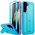Black Rugged Shockproof Case with Kickstand for Samsung Galaxy S23 Ultra N8377