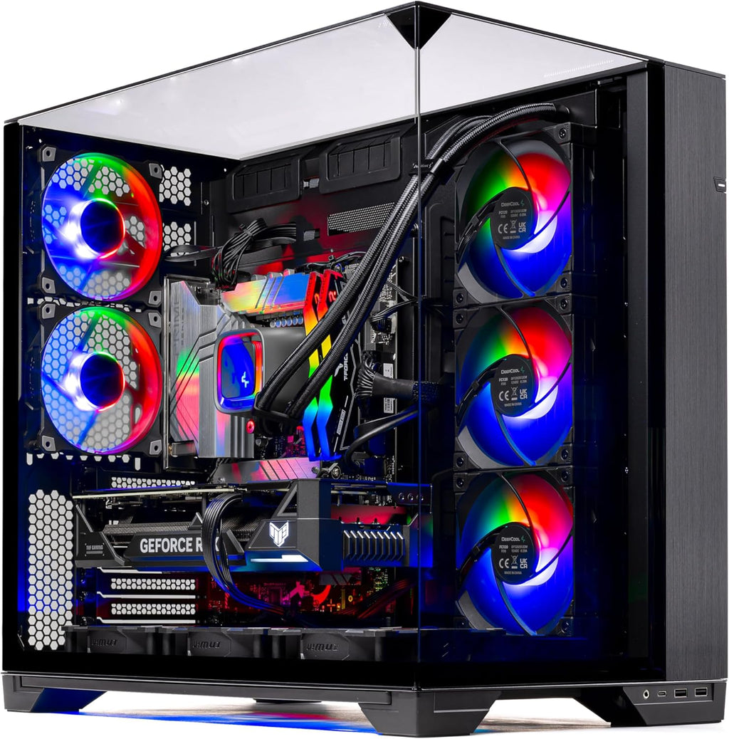 Ryzen 7 7700X RTX 4070 Ti Super 16GB 1TB Gen4 SSD 32GB DDR5 RAM 750W Gold PSU Gaming PC W64206