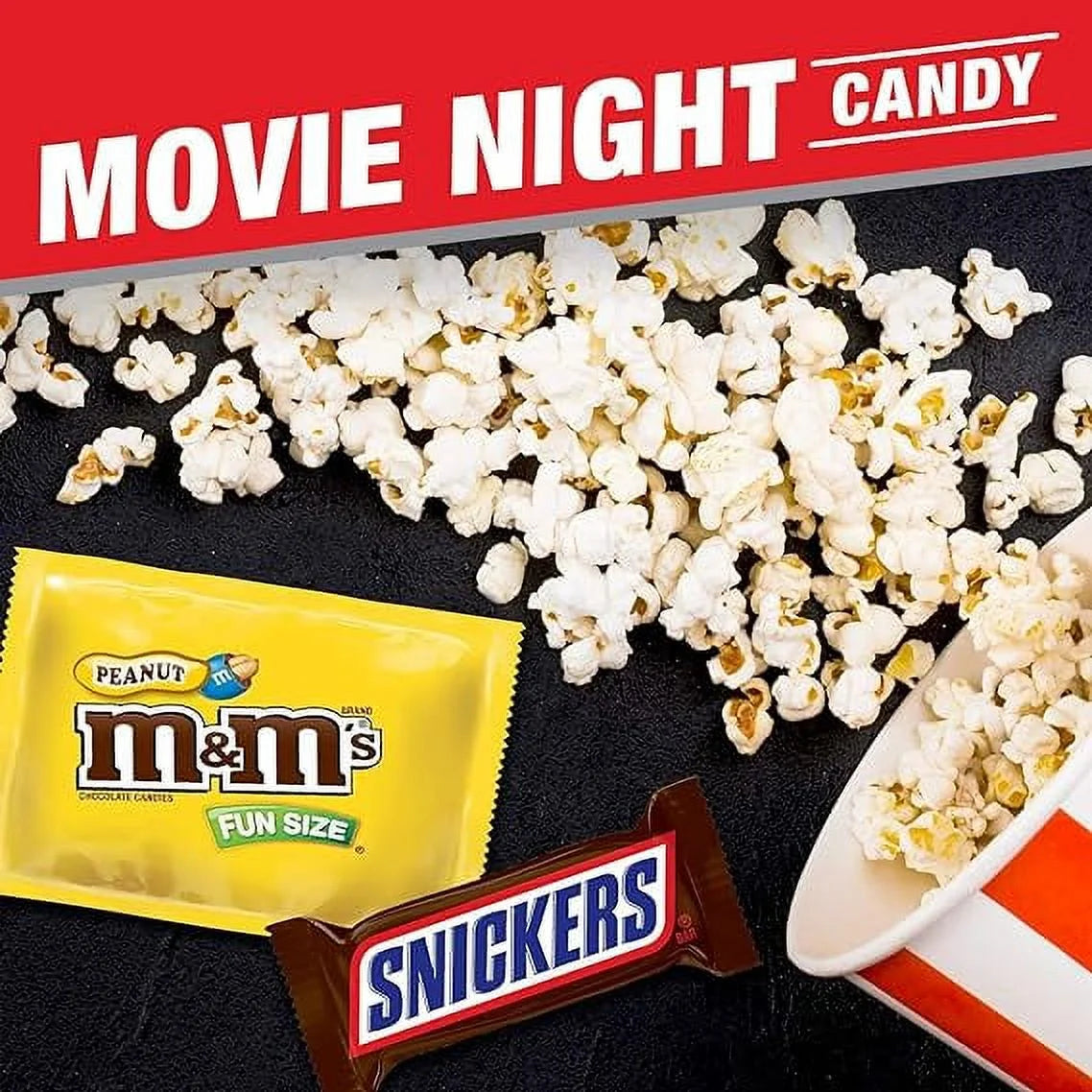 4 Pound Chocolate Candy Bundle with Twix, Snickers, Milky Way, M&M's, Skittles, Starburst A819