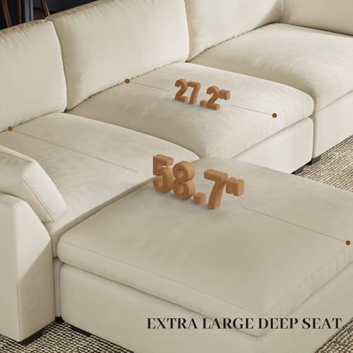Black Velvet Modular Sectional Sofa J5243