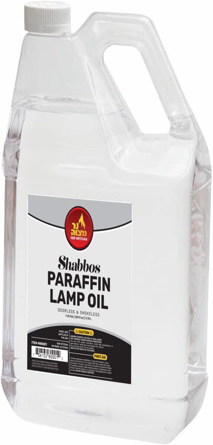 1 Gallon Clear Smokeless Odorless Paraffin Lamp Oil B849