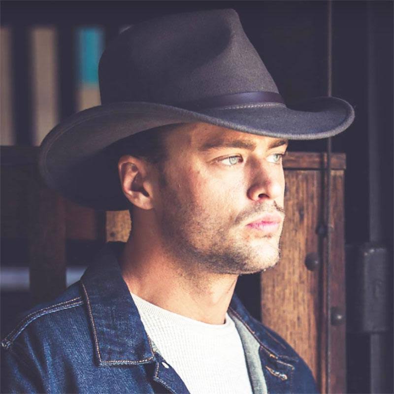 Crushable Felt Outback Hat U4146