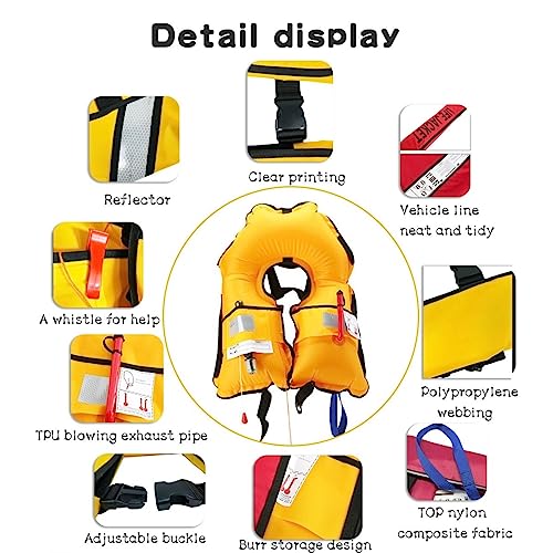 Portable Inflatable Snorkel Vest (330LB) A74916