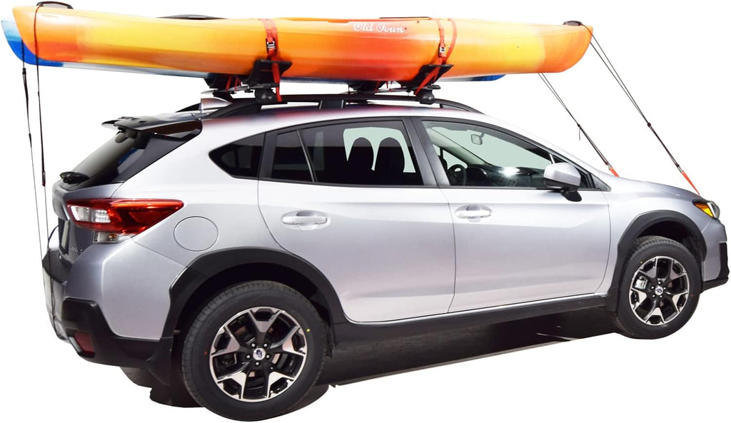 Universal Car Rack Kayak Carrier with Bow and Stern Lines S403
