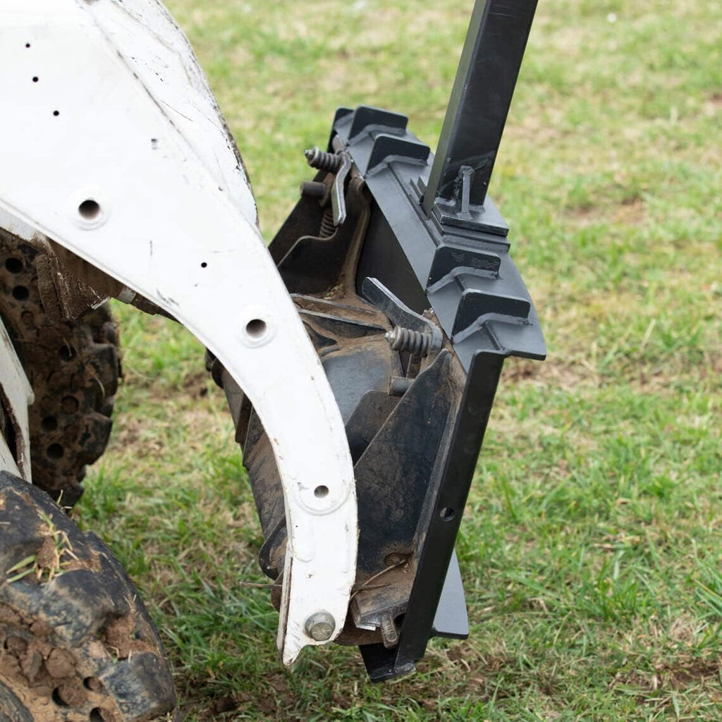 5 FT Tree Boom Attachment, Rated 3,500 LB, Skid Steer Quick Tach W184