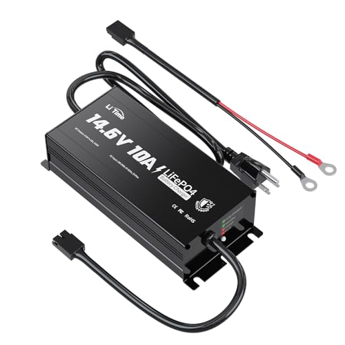 14.6V 10A LiFePO4 Onboard Charger with LED Indicator Y523
