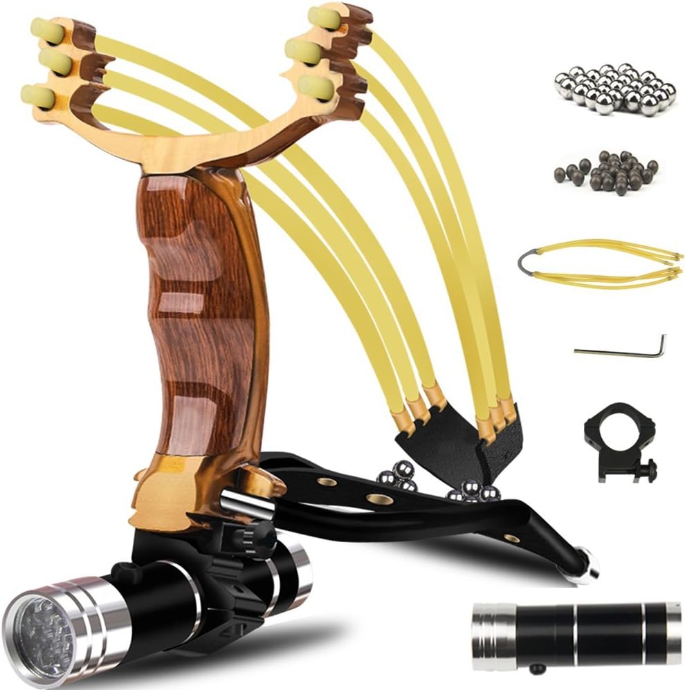 Wrist Sling Hunting Slingshot with Launching Bands T273