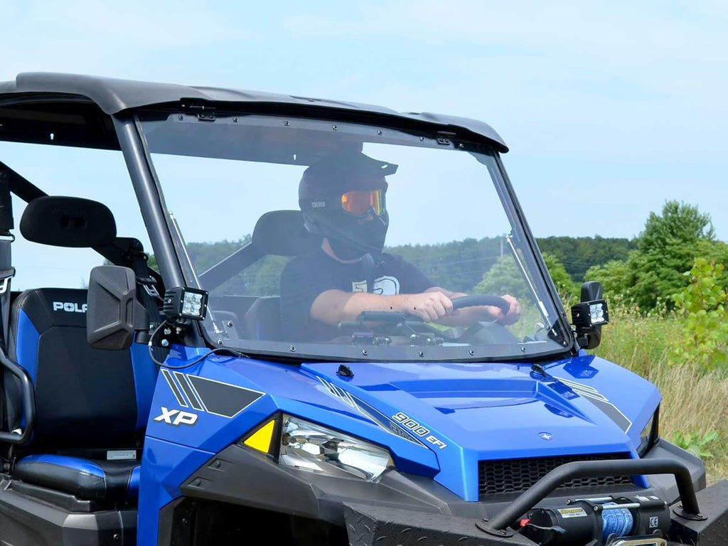 Heavy-Duty Scratch Resistant Flip Windshield Z6432