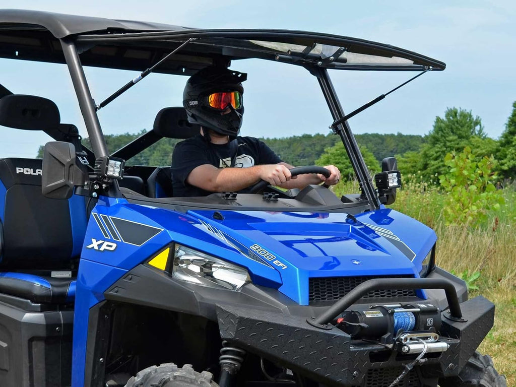 Heavy-Duty Scratch Resistant Flip Windshield Z6432