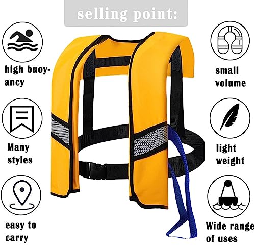 Portable Inflatable Snorkel Vest (330LB) A74916