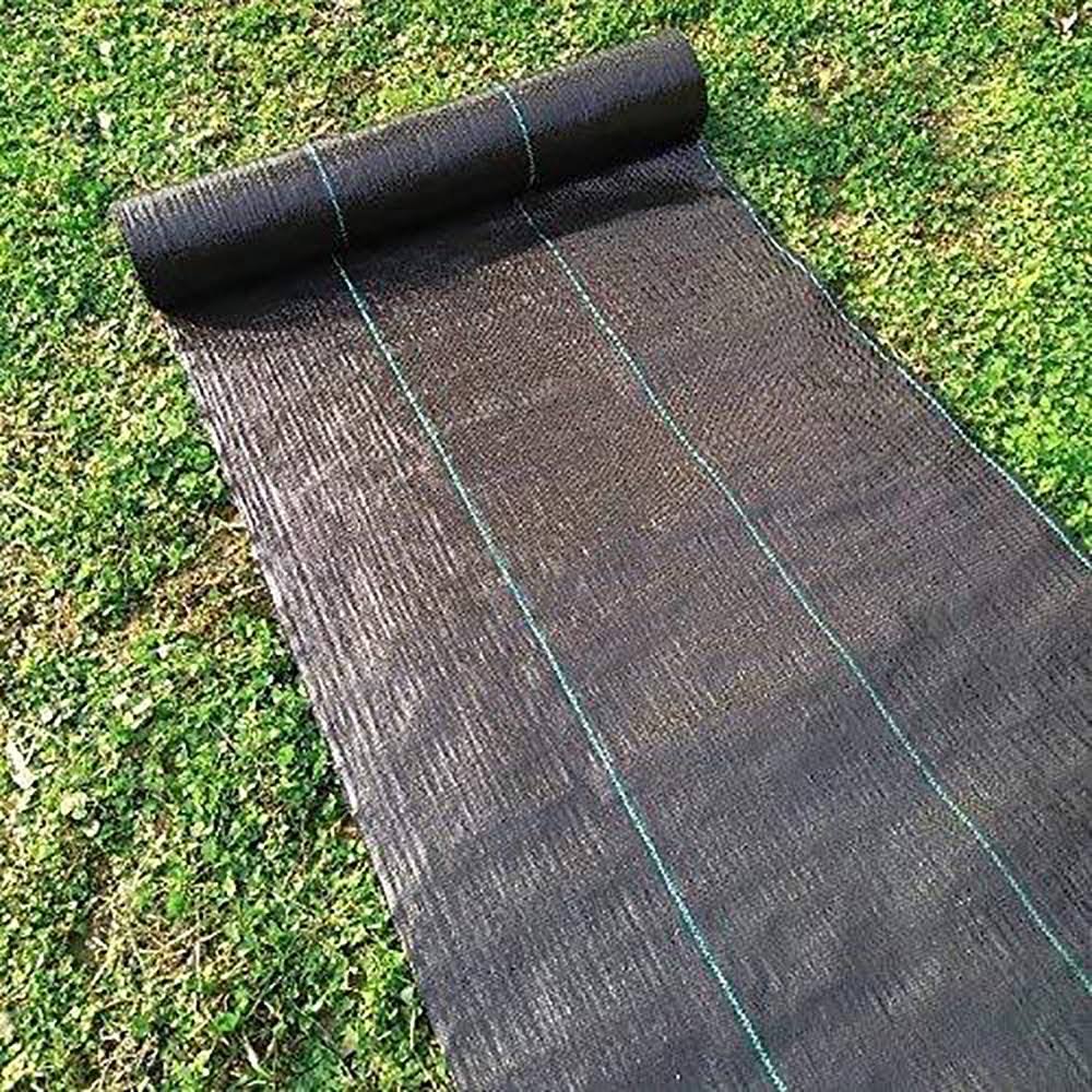 Woven Weed Barrier 3 x 100 foot Black 2 Pack M404