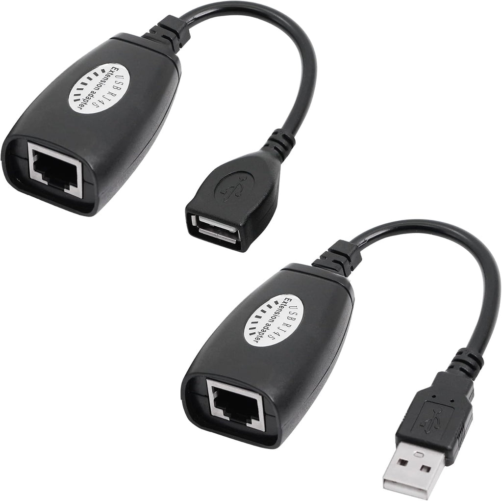 USB 2.0 Ethernet Adapter RJ45 Connector up to 165ft X3205