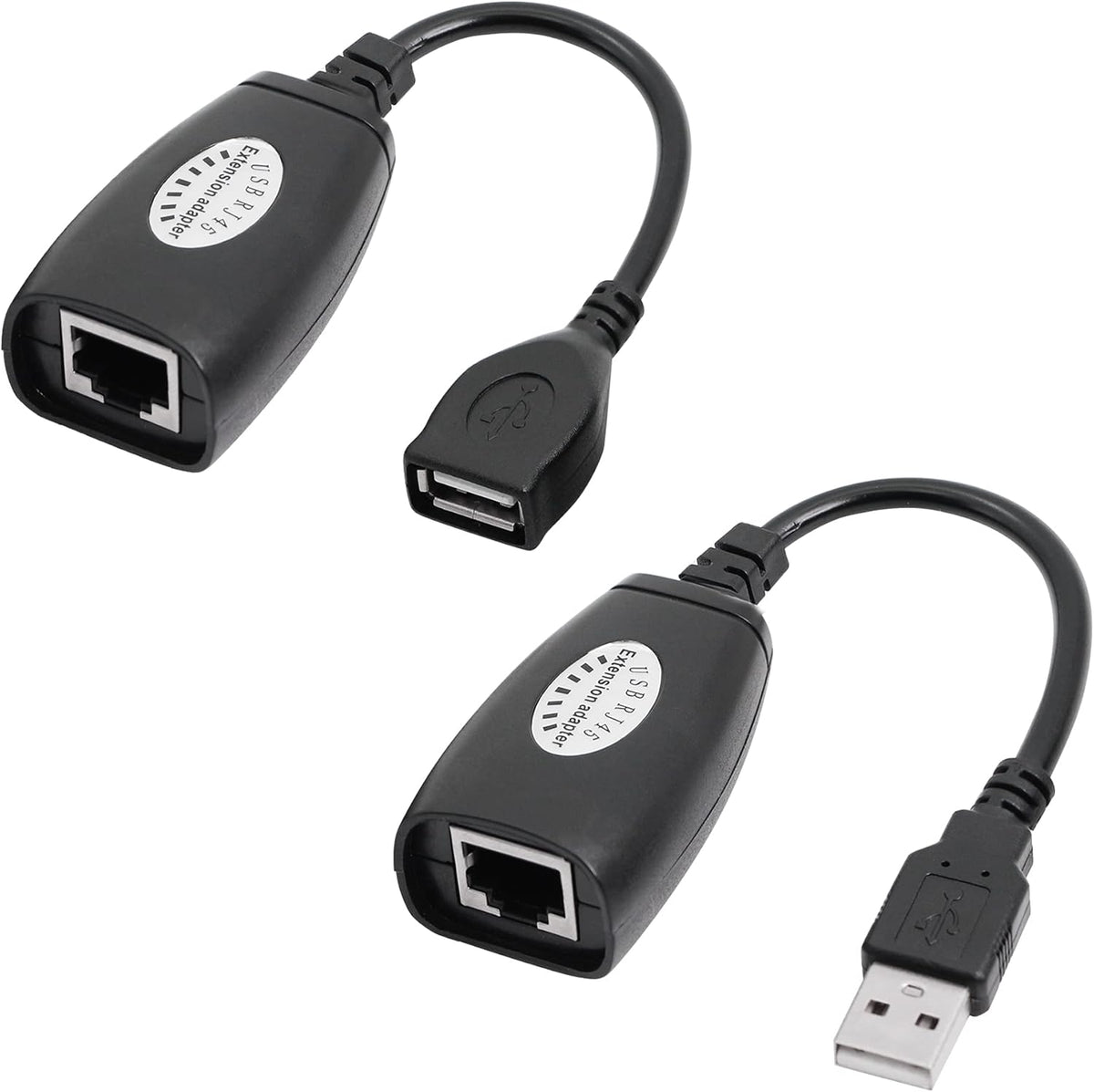 USB 2.0 Ethernet Adapter RJ45 Connector up to 165ft X3205