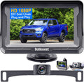 HD 1080P Rear View Monitor Kit Night Vision Waterproof Reverse Camera Pack of 2 Z7465