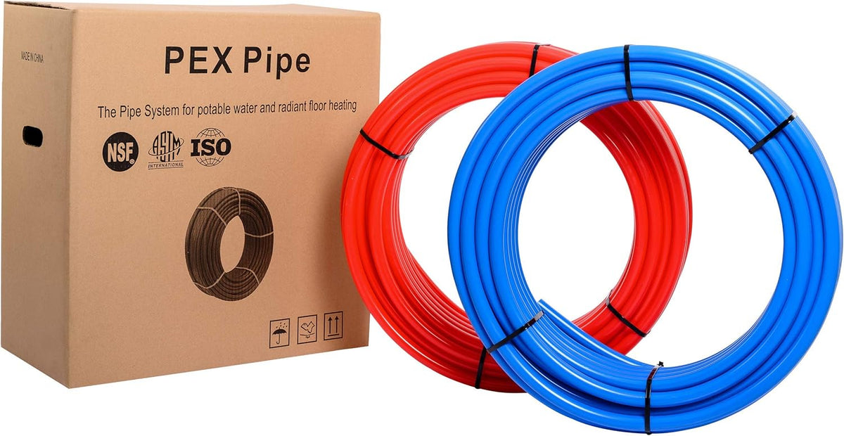 Pex-b Pipe/Tubing 1/2 inch 200 ft Pack of 2 J3271