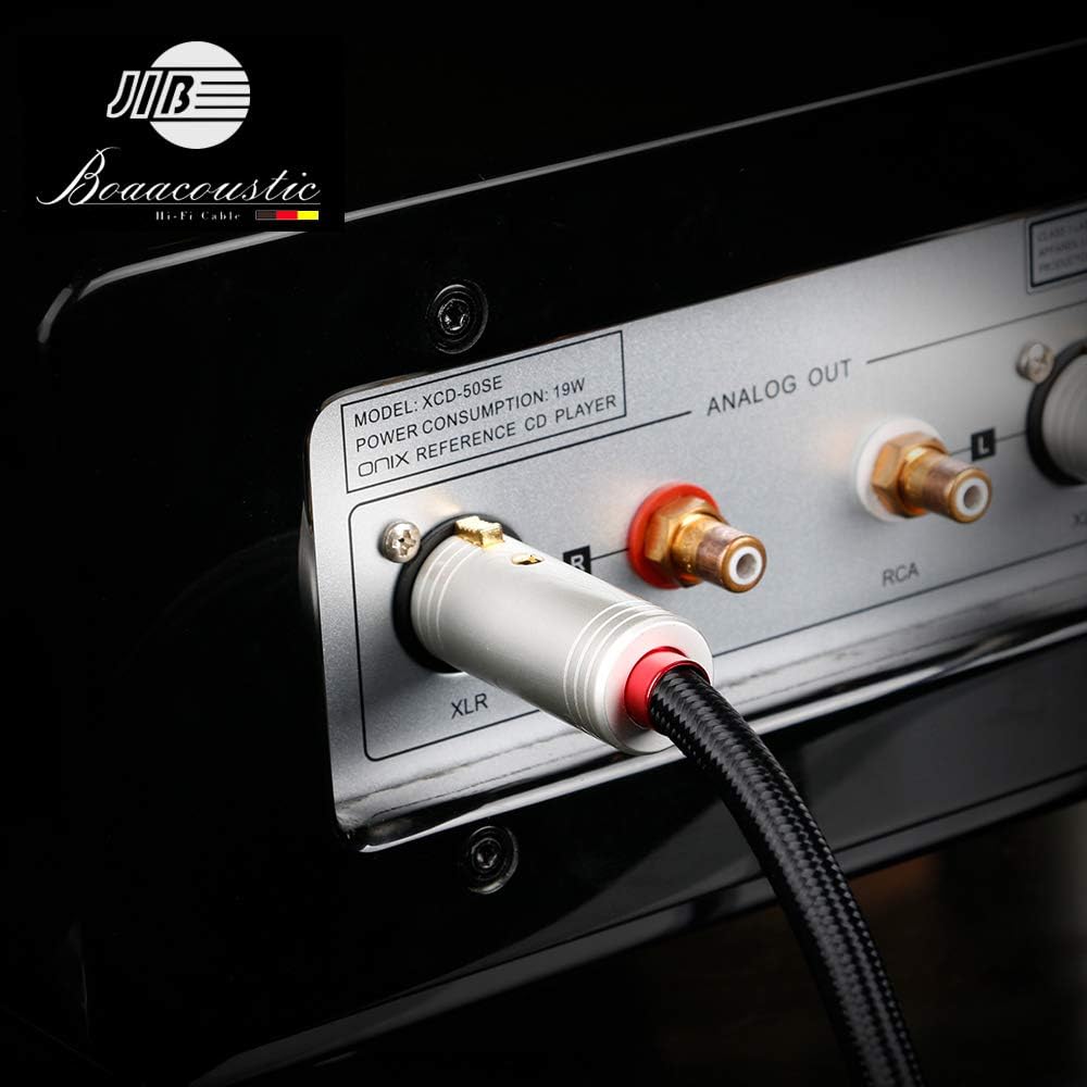 Balanced XLR Male to XLR Female Microphone Cable 5ft (2 Cable) W906645