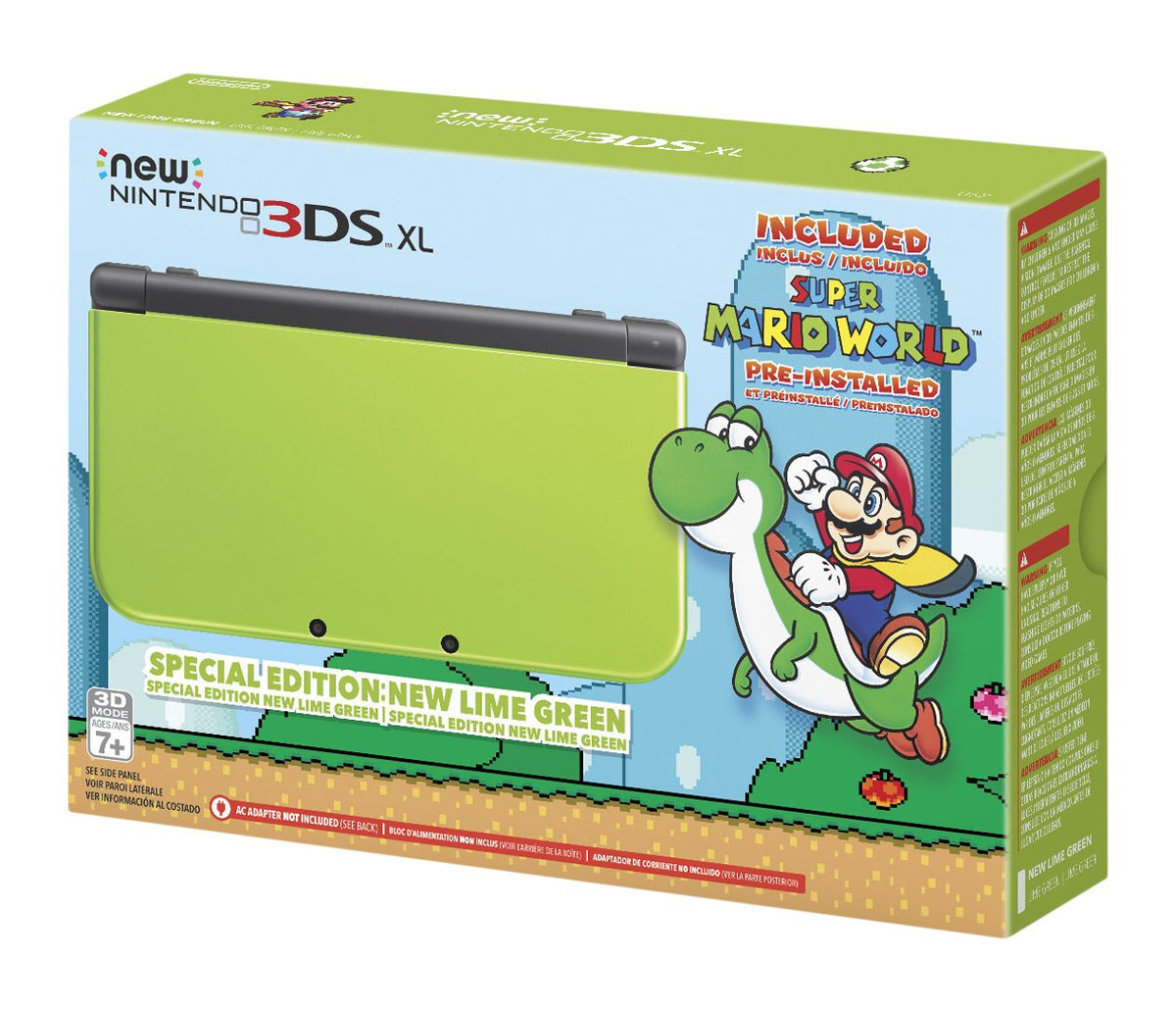 New Lime Green Nintendo 3DS XL K1853