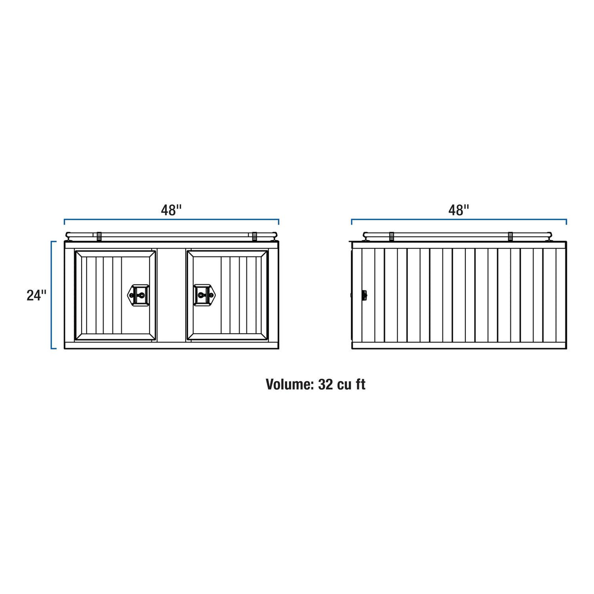 Double-Door Dog Box G35198